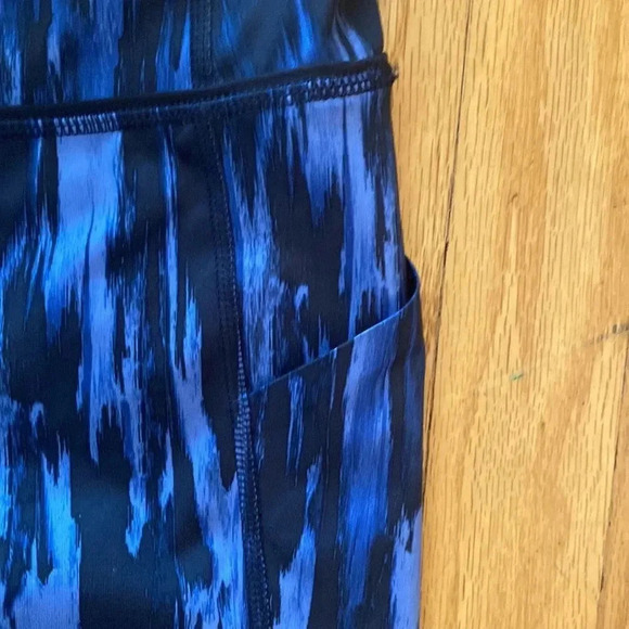 Lululemon sz 4 All Ed Up Mid-Rise Tight designed for running blue black EUC - Picture 5 of 11